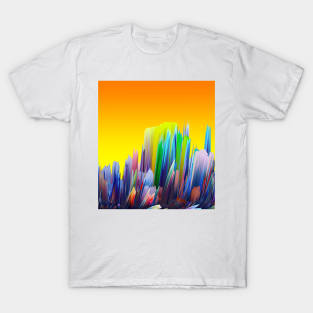 Golden Abstract T-Shirt